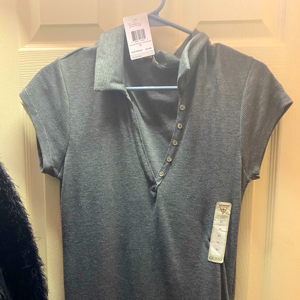 Brand new Guess collar shirt with tags